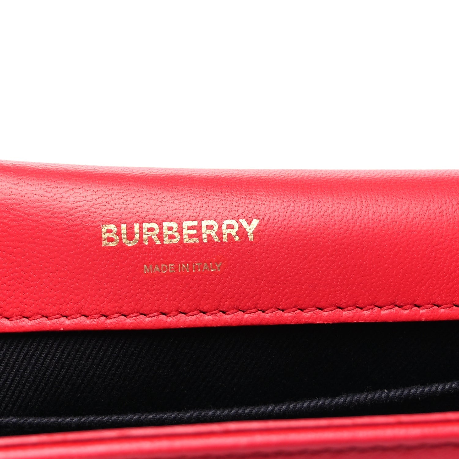 Burberry Lambskin Quilted Small Lola Bag Red 5 of 8