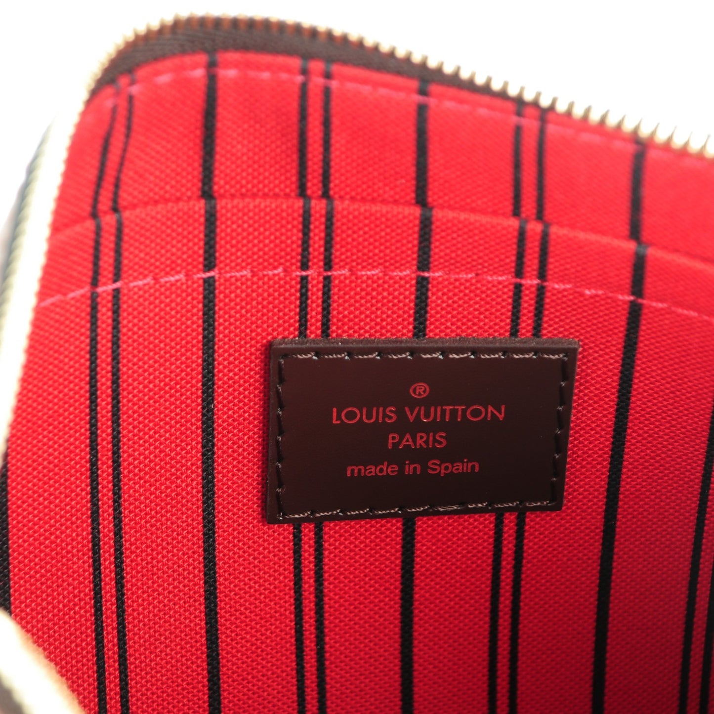 Damier Ebene Neverfull MM GM Pochette