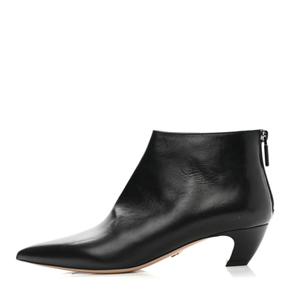Christian Dior Lambskin I-Dior Ankle Boots 37.5 Black 1 of 10