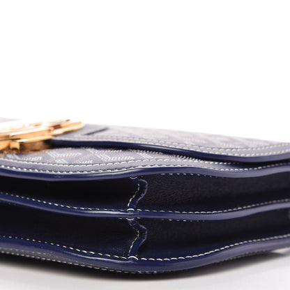 Goyard Goyardine 233 PM Shoulder Bag Navy 8 of 10