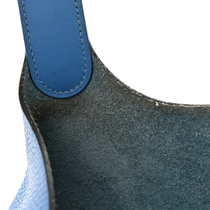 Hermes Taurillon Clemence Picotin Lock 22 MM Mykonos 11 of 14