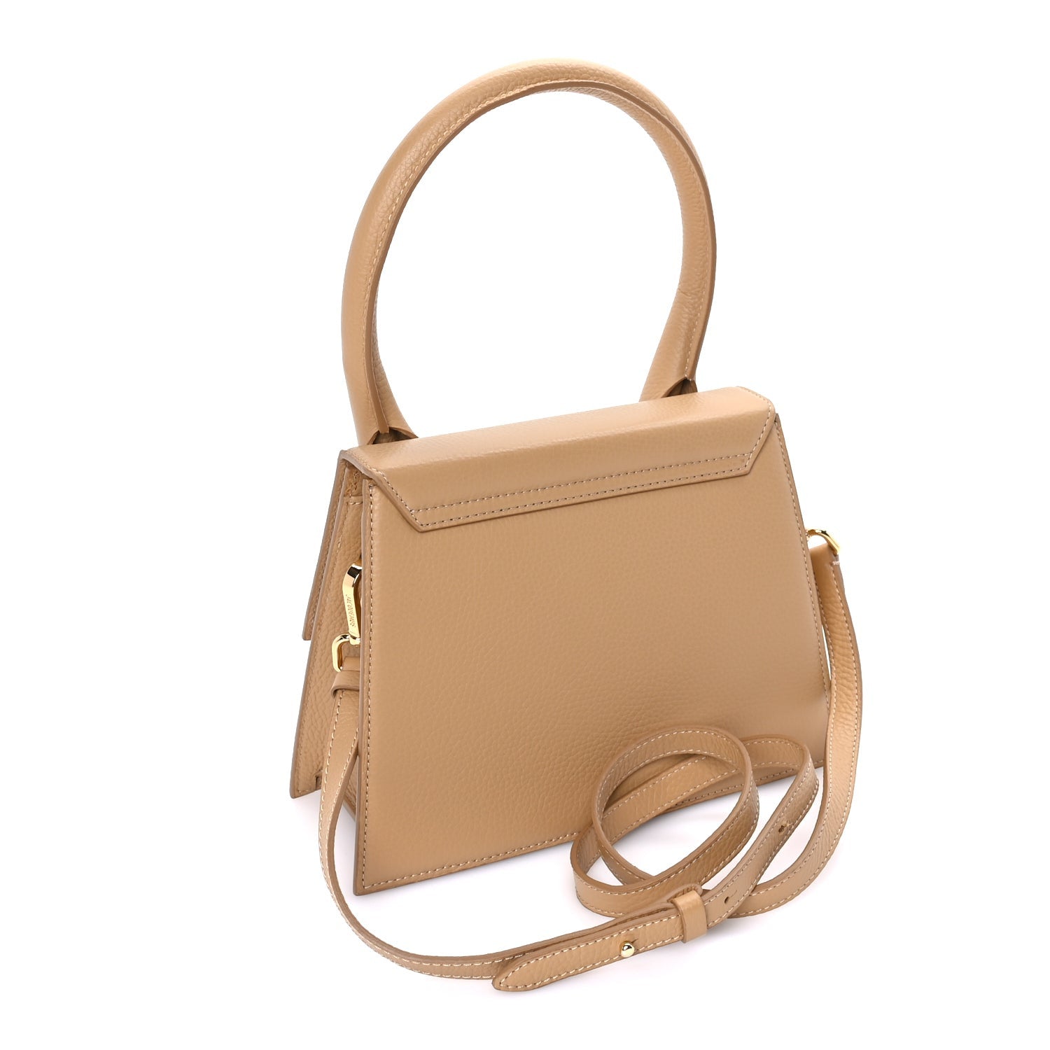 Jacquemus Grained Calfskin Le Grand Chiquito  Camel 2 of 7