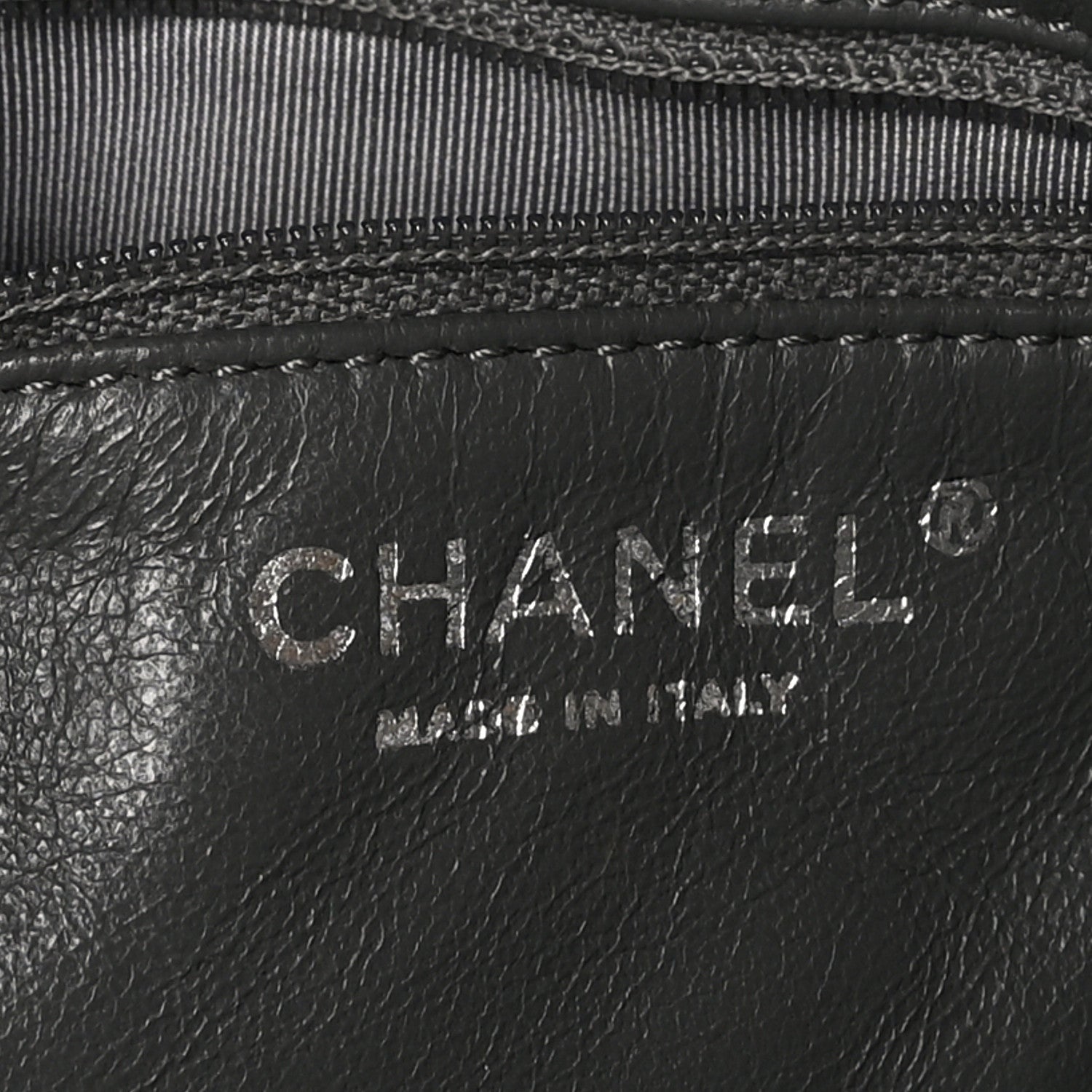 Chanel Aged Calfskin Quilted Large Reissue Camera Case Grey 6 of 7