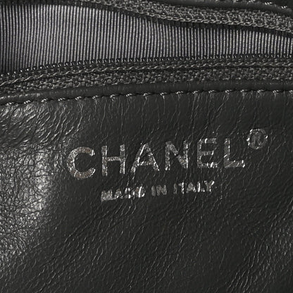 Chanel Aged Calfskin Quilted Large Reissue Camera Case Grey 6 of 7