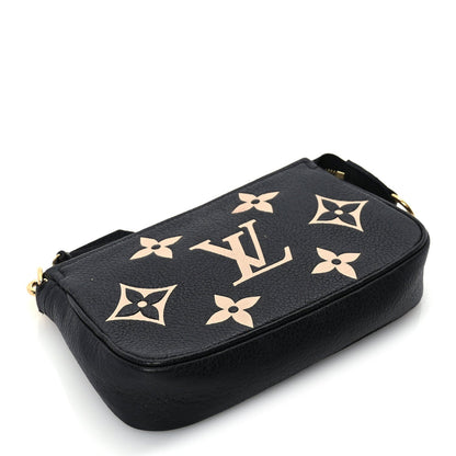 Louis Vuitton Empreinte Monogram Giant Mini Pochette Accessories  Black 3 of 8