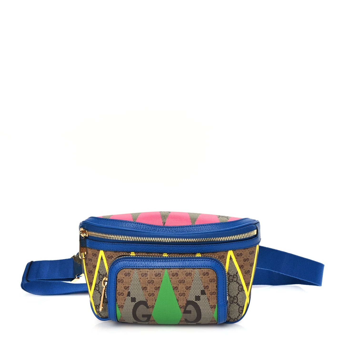 GG Supreme Monogram Rhombus Belt Bag Multicolour