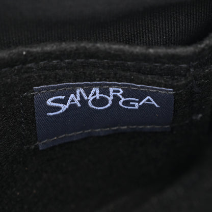 Chanel Canvas Printed Deer Coco Mini Single Flap Gray Black 6 of 12