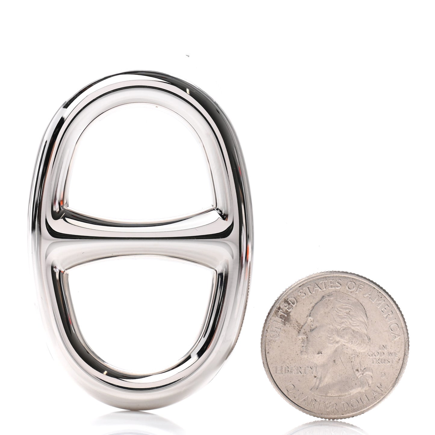 Palladium Chaine D'Ancre Scarf Ring