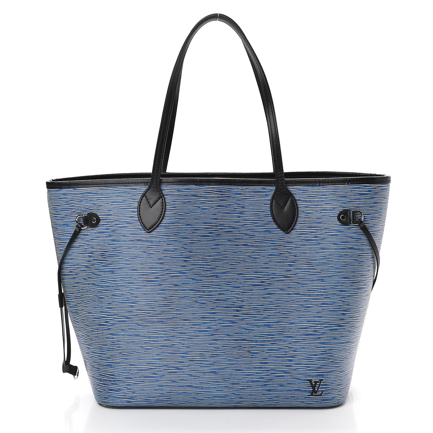 Louis Vuitton Epi Neverfull MM Denim Light 4 of 13