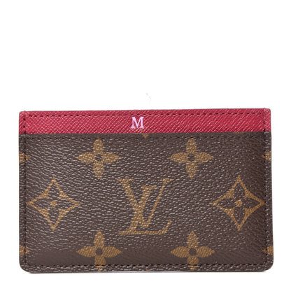 Louis Vuitton Monogram Card Holder Fuchsia 1 of 18