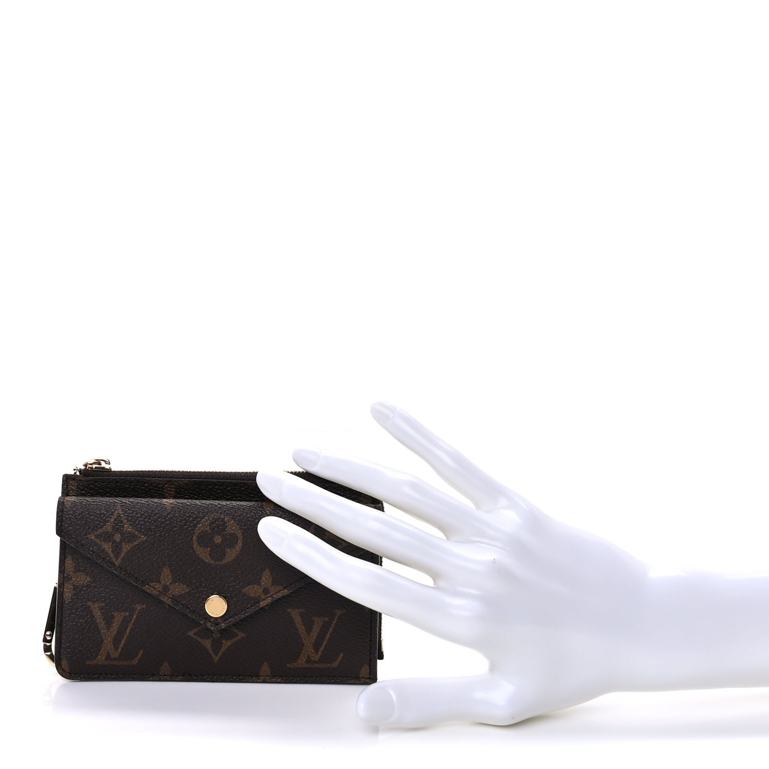 Louis Vuitton Monogram Recto Verso Card Holder Black 2 of 7
