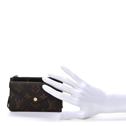 Louis Vuitton Monogram Recto Verso Card Holder Black 2 of 7