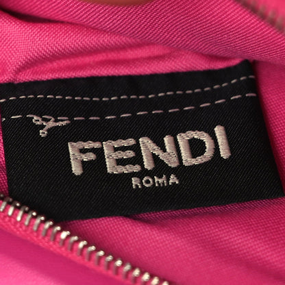 Fendi Vitello Liberty Lucido F is  Wallet on Chain Fuschia 5 of 8