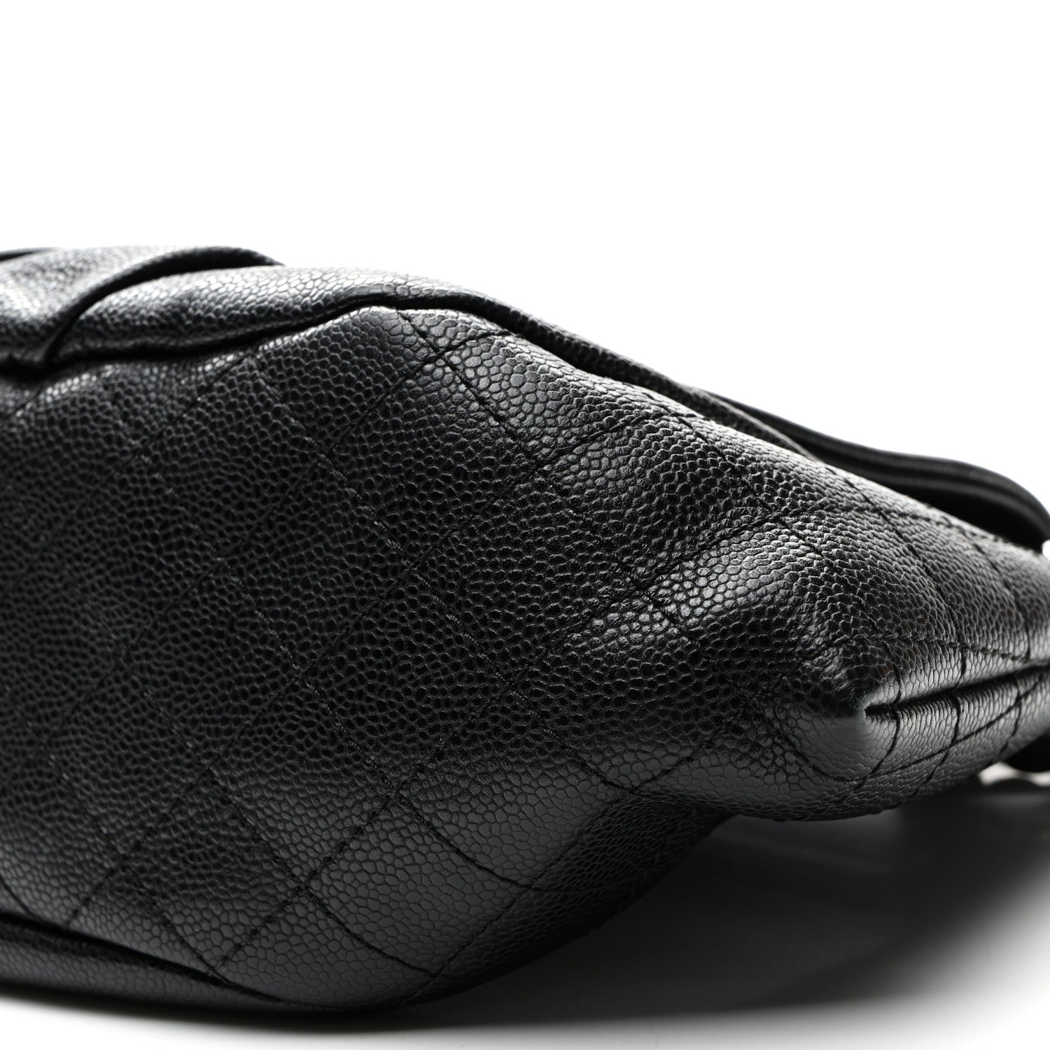 Chanel Caviar Half Moon Large Flap Black 10 of 10