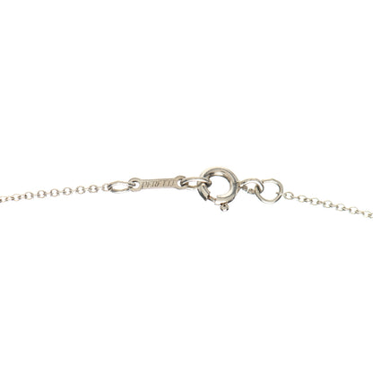Tiffany Sterling Silver Elsa Peretti Infinity Cross Pendant Necklace 5 of 5