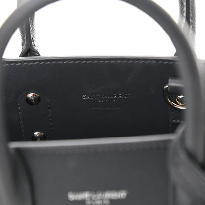Saint Laurent Grained Calfskin Nano Sac De Jour Coal 5 of 11