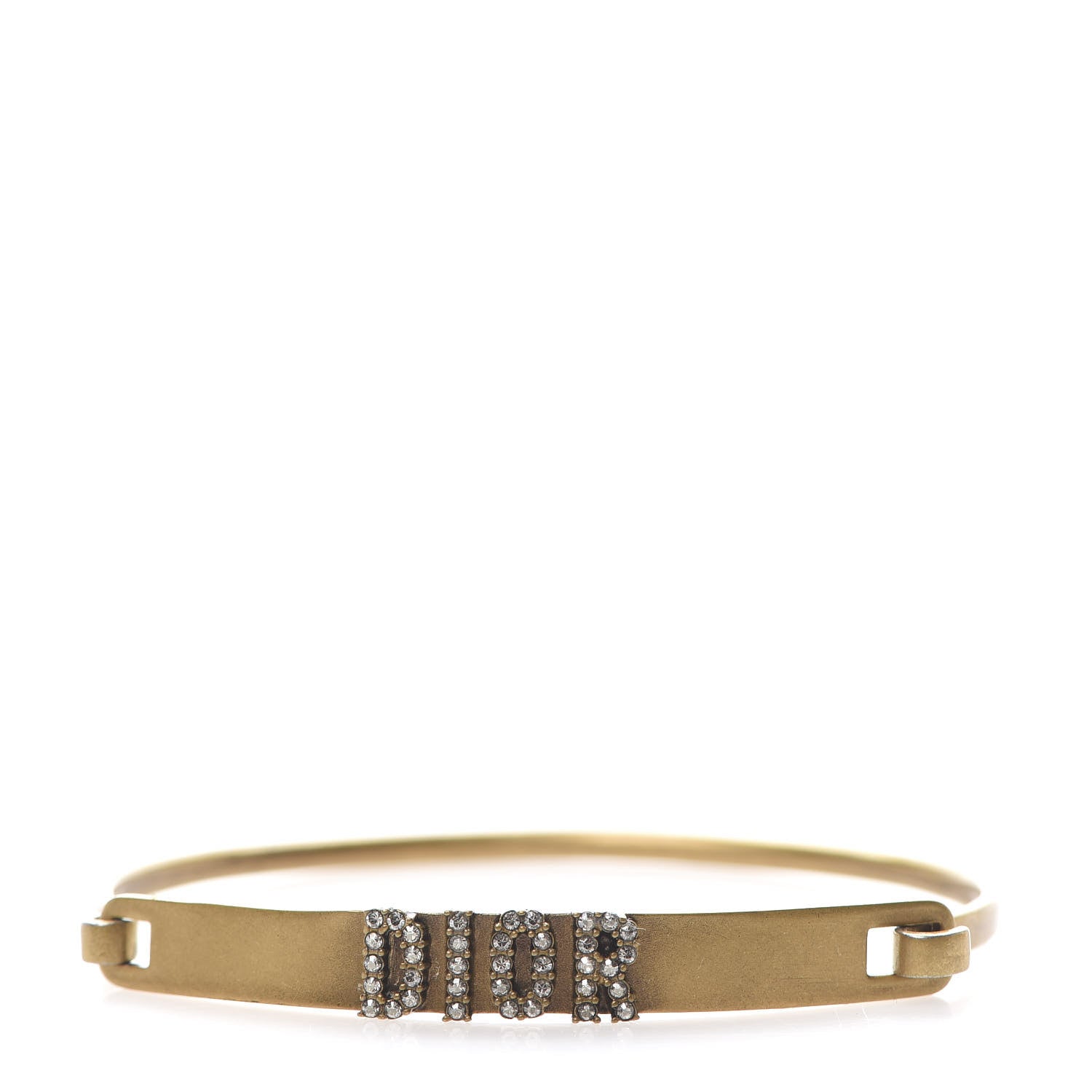 Christian Dior Metal Crystal Dio(r)evolution Bracelet Set Gold 4 of 7