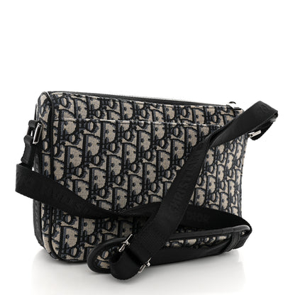 Christian Dior Oblique Mesh Dior 8 Bag With Strap Black 3 of 10