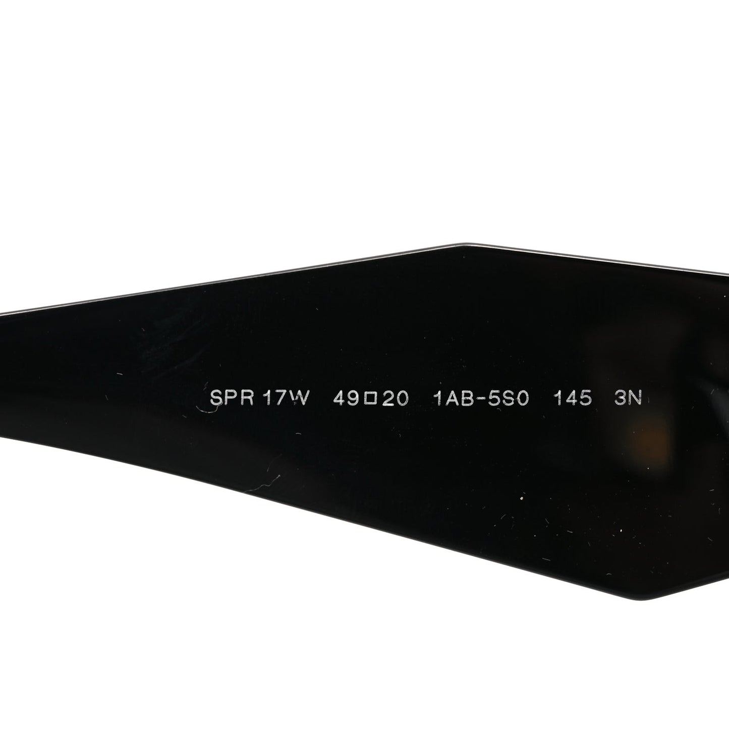 Acetate Symbole Sunglasses SPR 17W Black