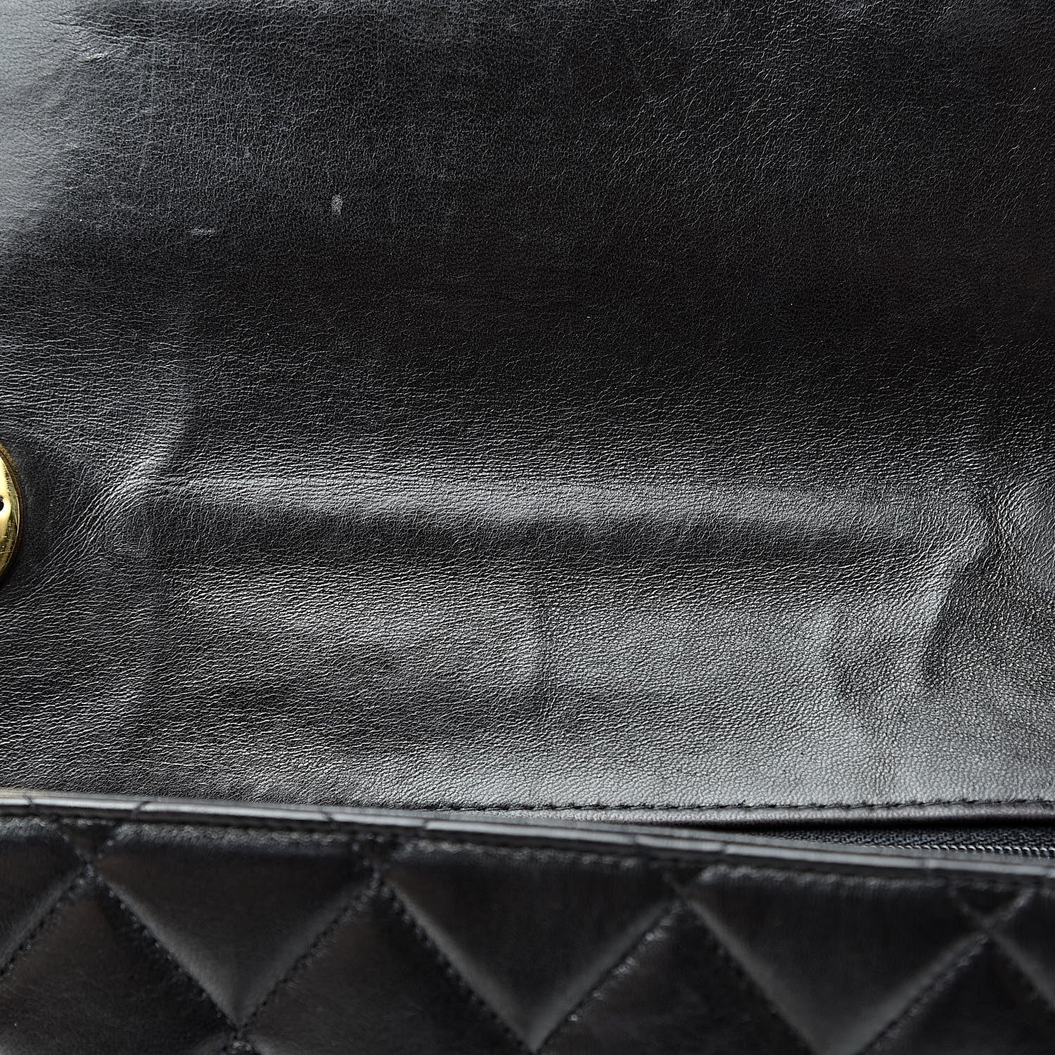 Chanel Lambskin Quilted XL Jumbo Single Flap Black 15 of 21