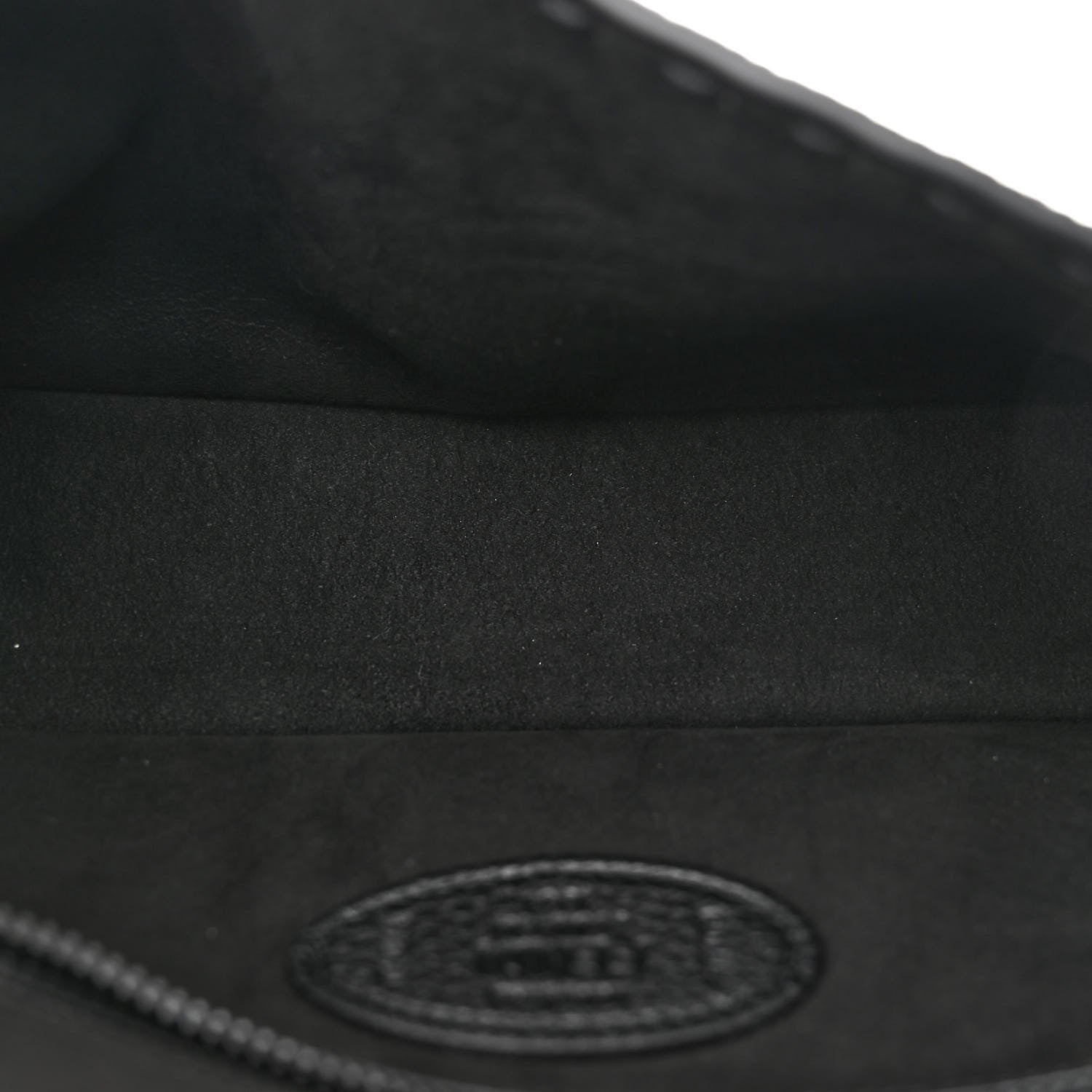 Fendi Cuoio Romano Selleria Baguette Black 5 of 11