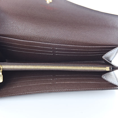 Louis Vuitton Damier Ebene Sarah Wallet NM 5 of 10