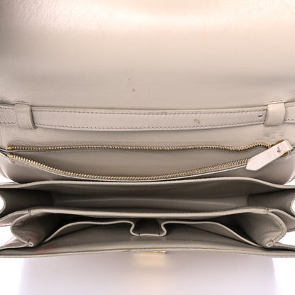 Celine Calfskin Medium Classic Box Flap Bag Clay 5 of 14