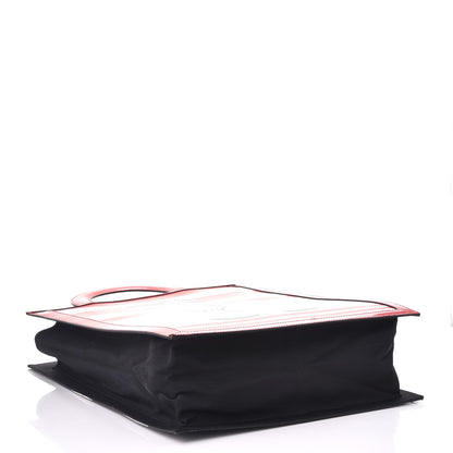 Chanel Patent Printed Shopping Tote Red 4 of 7