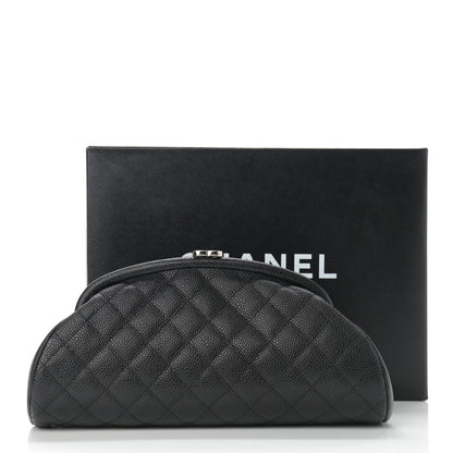 Chanel Caviar Quilted Timeless Clutch Black 11 of 11