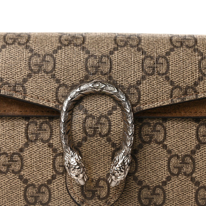 Gucci GG Supreme Monogram Super Mini Dionysus Shoulder Bag Taupe 6 of 8