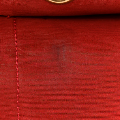 Chanel Iridescent Calfskin Quilted 2.55 Reissue 226 Flap Red 14 of 15