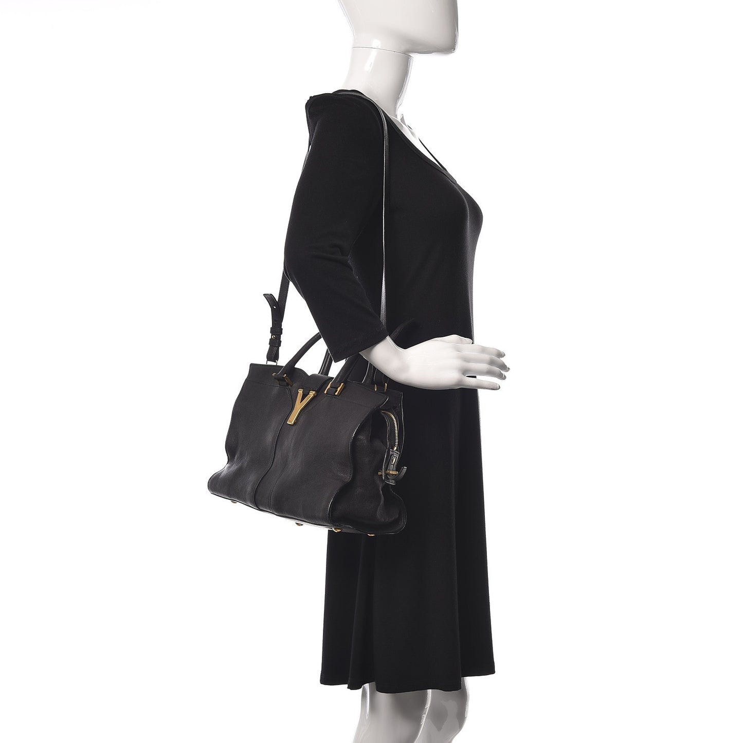 Sheepskin Small Cabas ChYc Black