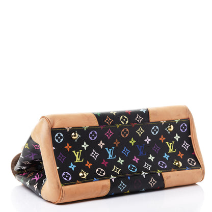 Louis Vuitton Monogram Multicolor Beverly GM Black 3 of 4