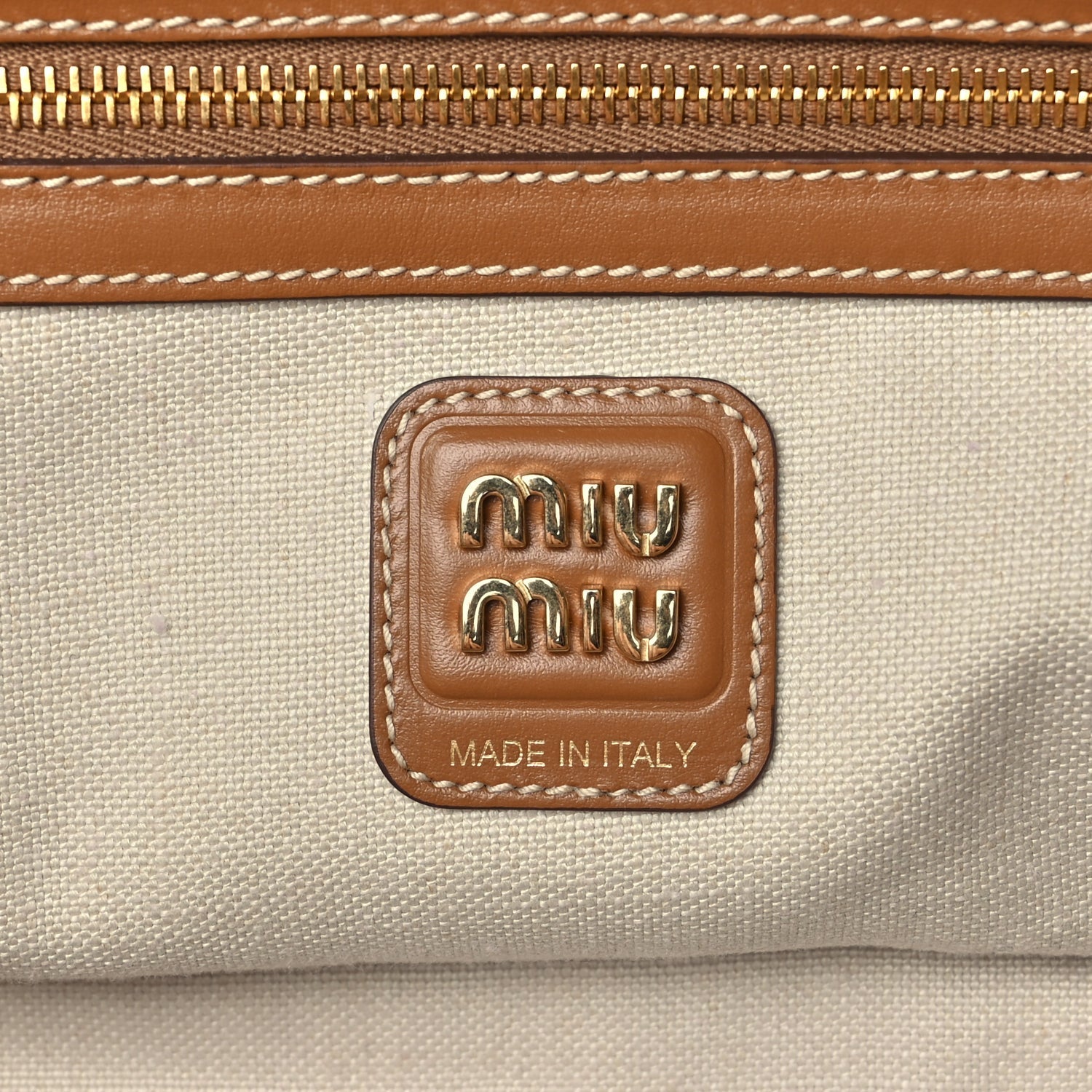 Miu Miu Corduroy Large Beau Top Handle Bag Cinnamon 5 of 8