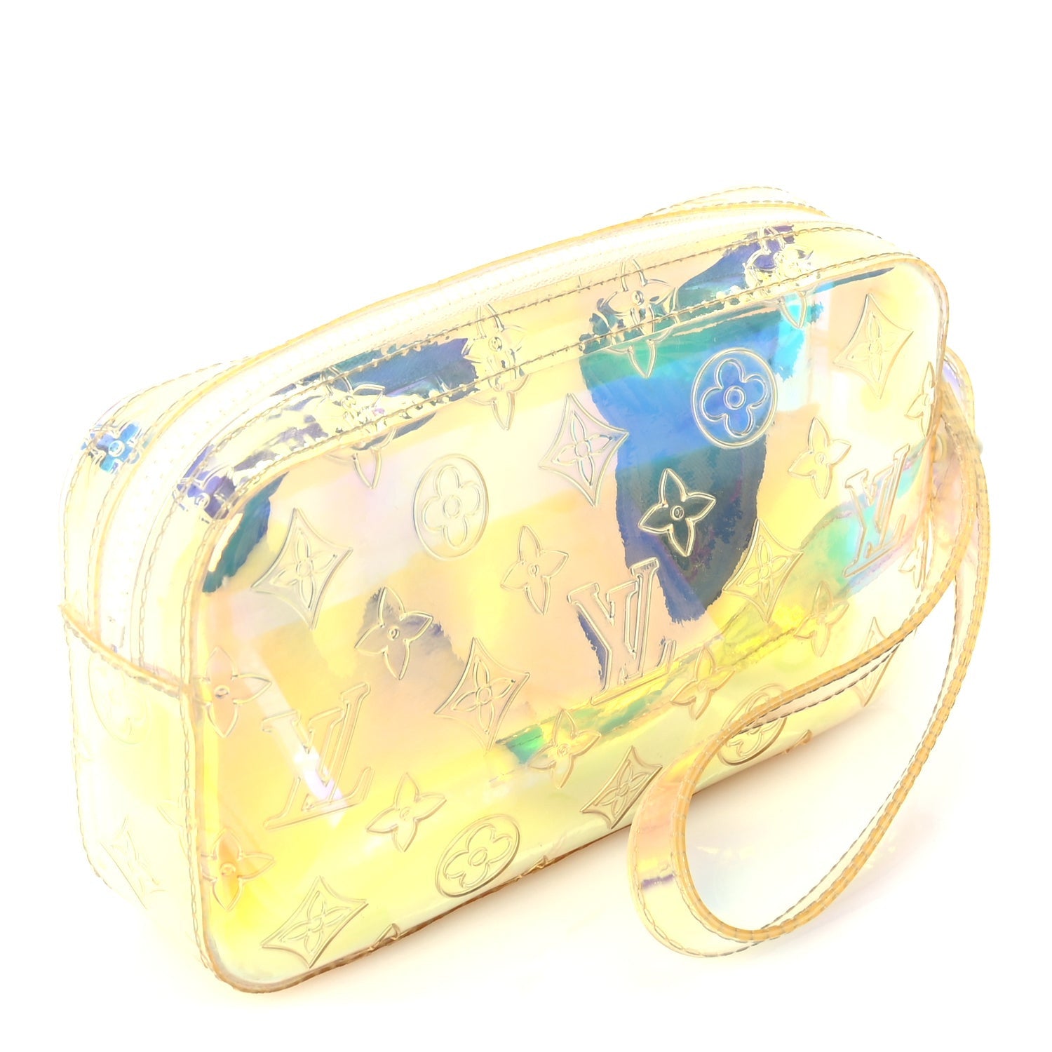 Louis Vuitton PVC Monogram Pochette Volga  Iridescent Prism 2 of 8