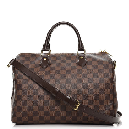 Louis Vuitton Damier Ebene Speedy Bandouliere 30 1 of 8