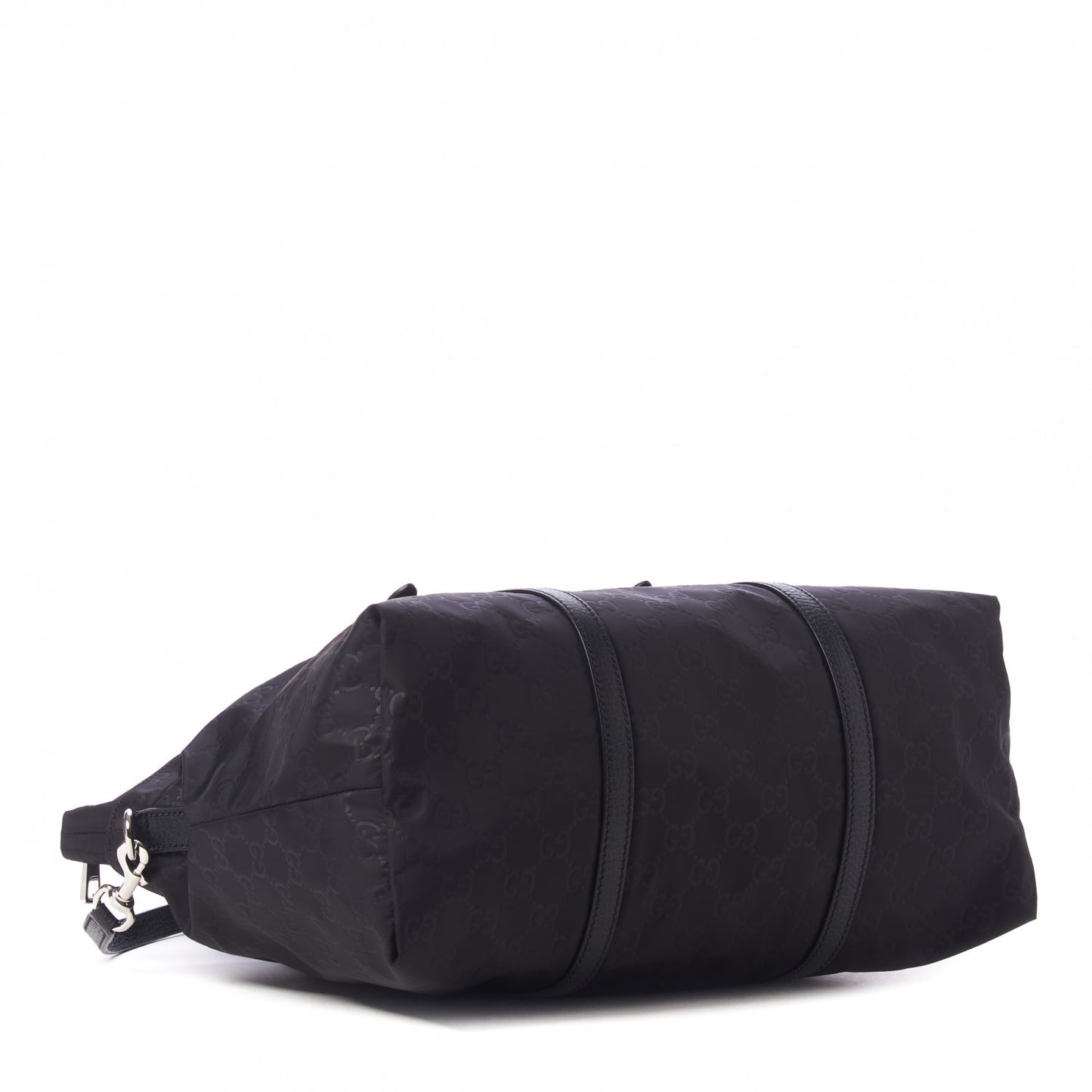 Nylon Monogram Tote Black