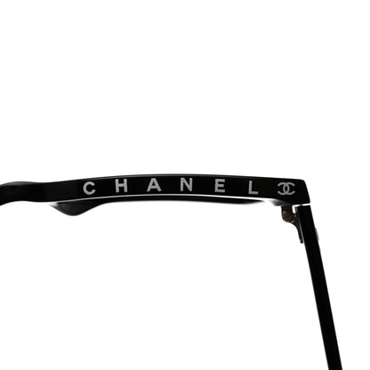 Chanel Acetate Polarized Square Sunglasses 5417 Black 10 of 11