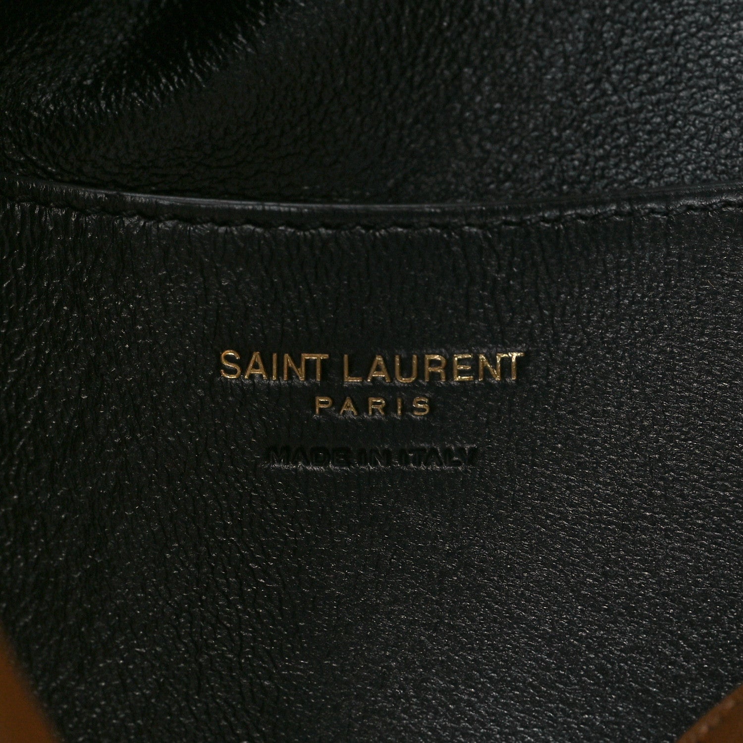 Saint Laurent Suede Large Cassandre Pouch On Chain Caramel Cognac 6 of 9