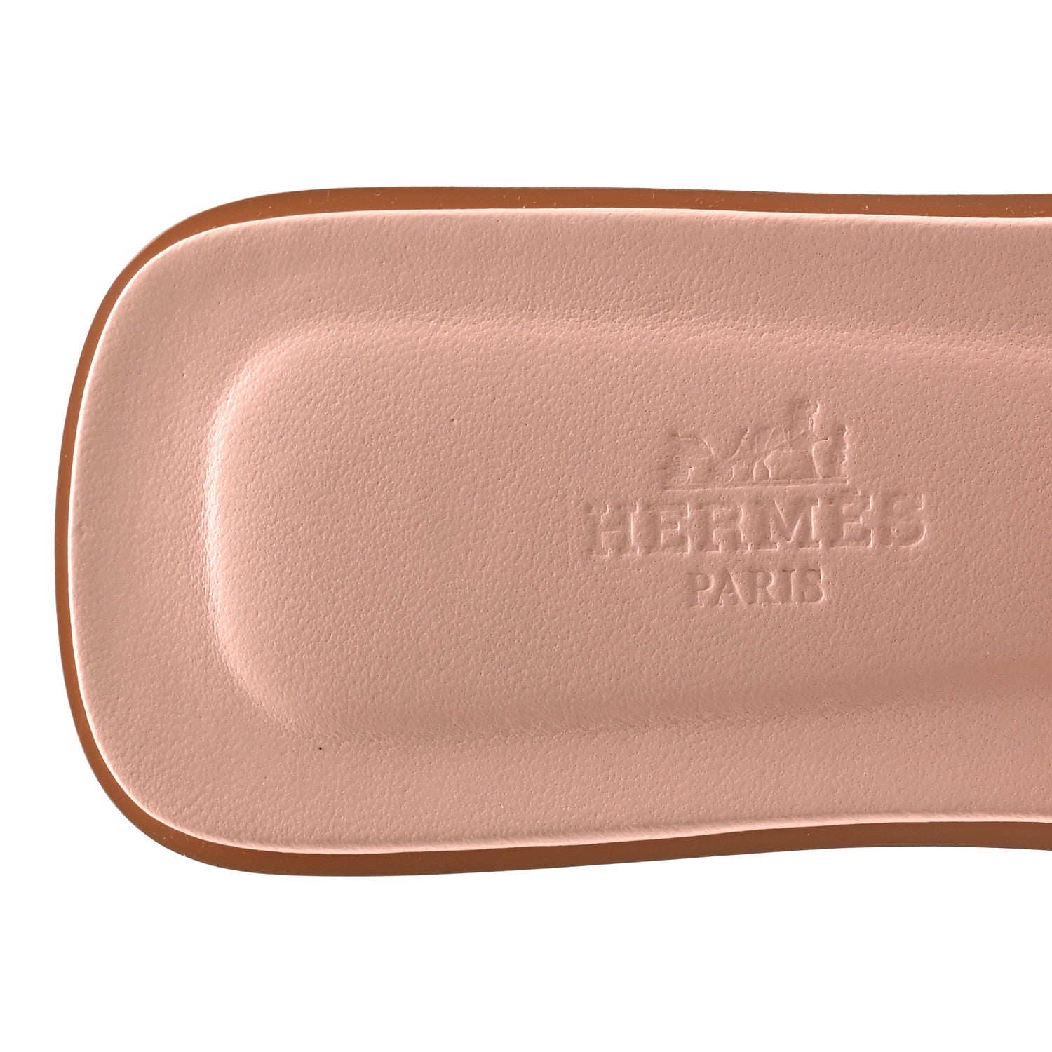 Hermes Epsom Oran Sandals 36.5 Rose Pale 7 of 9