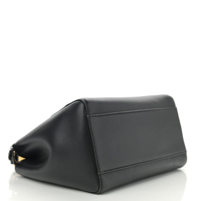 Fendi Nappa Mini Peekaboo Iconic Satchel Black 4 of 11