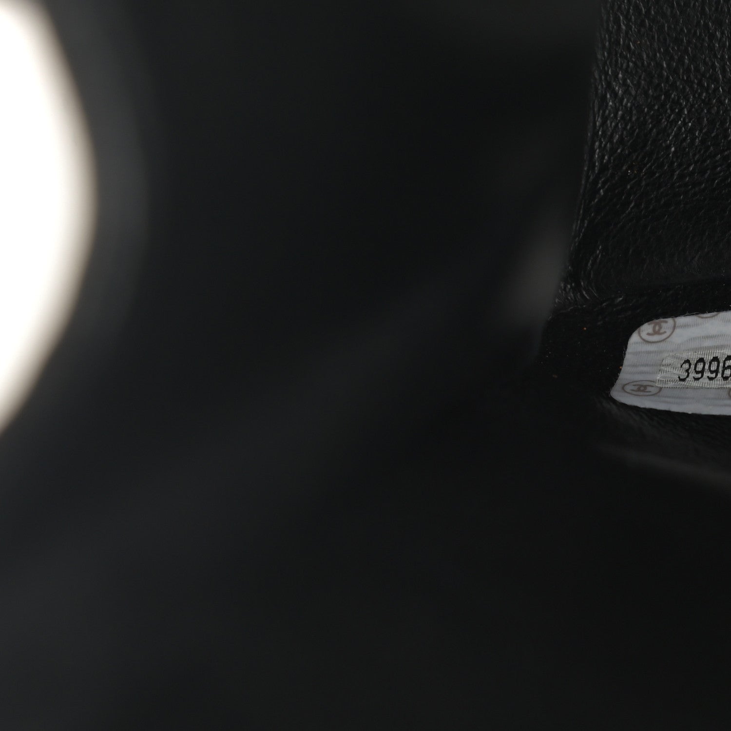 Chanel Lambskin Quilted Jumbo Single Flap Black 7 of 10