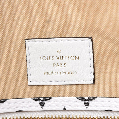 Louis Vuitton Monogram Giant Neverfull MM Kaki 8 of 14