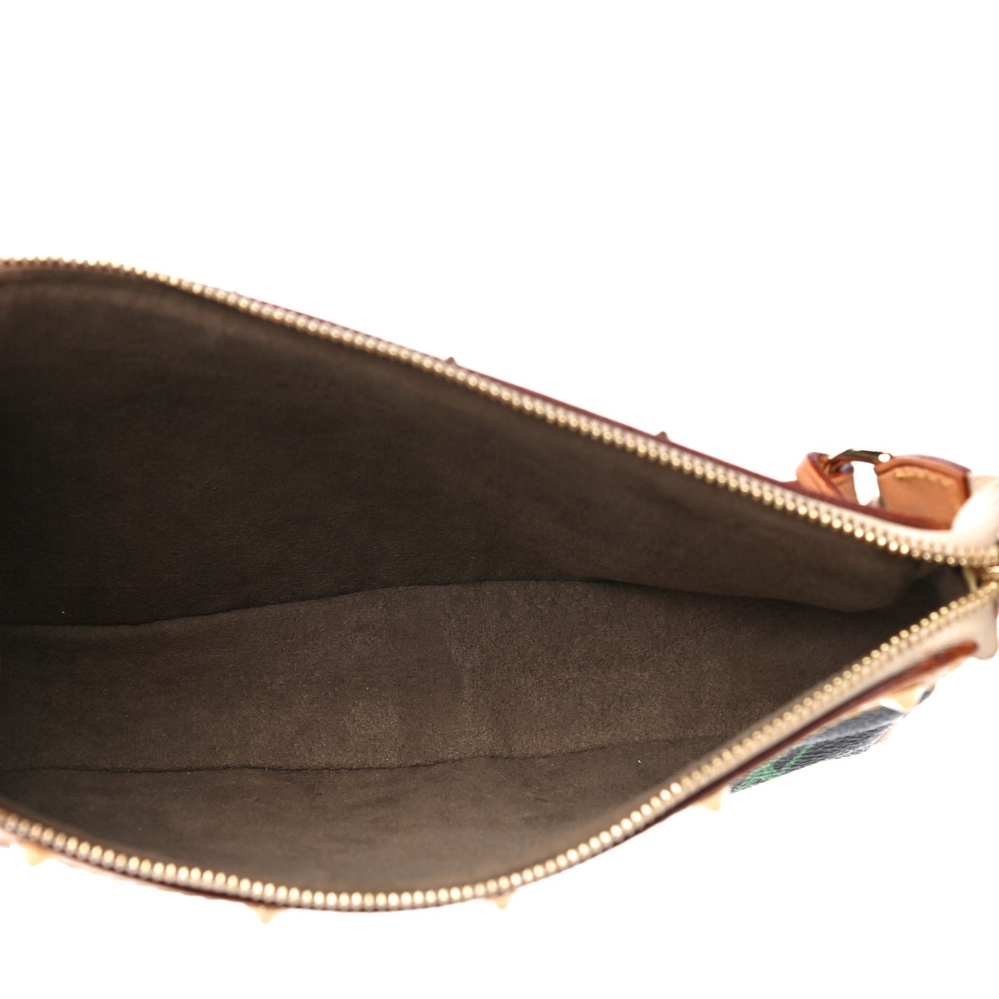 Monogram Multicolor Pochette Accessories Black