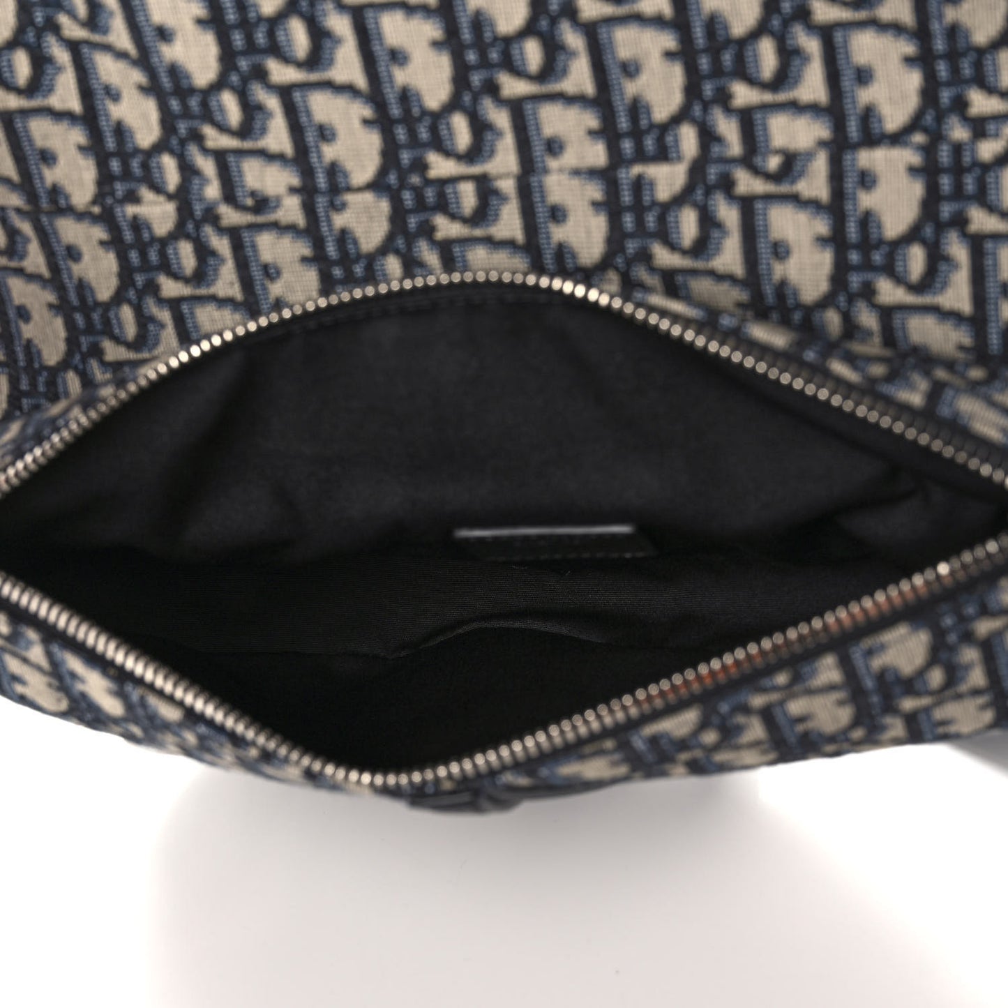 Oblique Mens Saddle Bag Blue