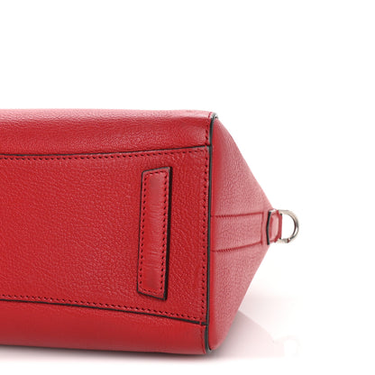 Givenchy Sugar Goatskin Mini Antigona Dark Red 8 of 8