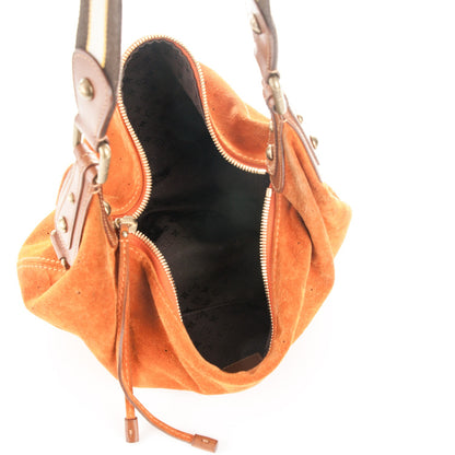 Louis Vuitton Suede Mahina Onatah GM Orange 5 of 7