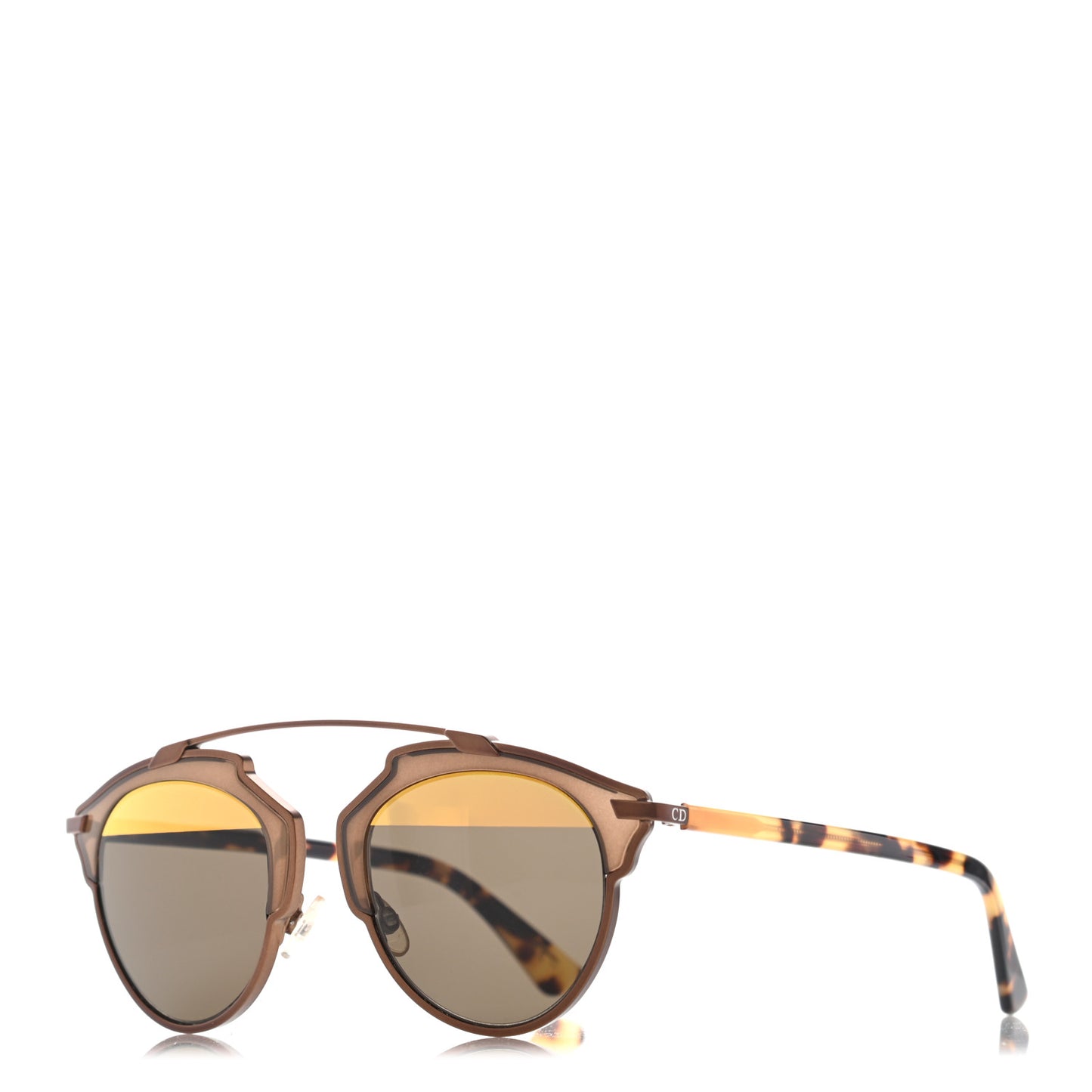 Mirrored So Real Sunglasses Tortoise
