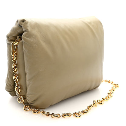 Loewe Lambskin Goya Puffer Bag Clay Green 3 of 7