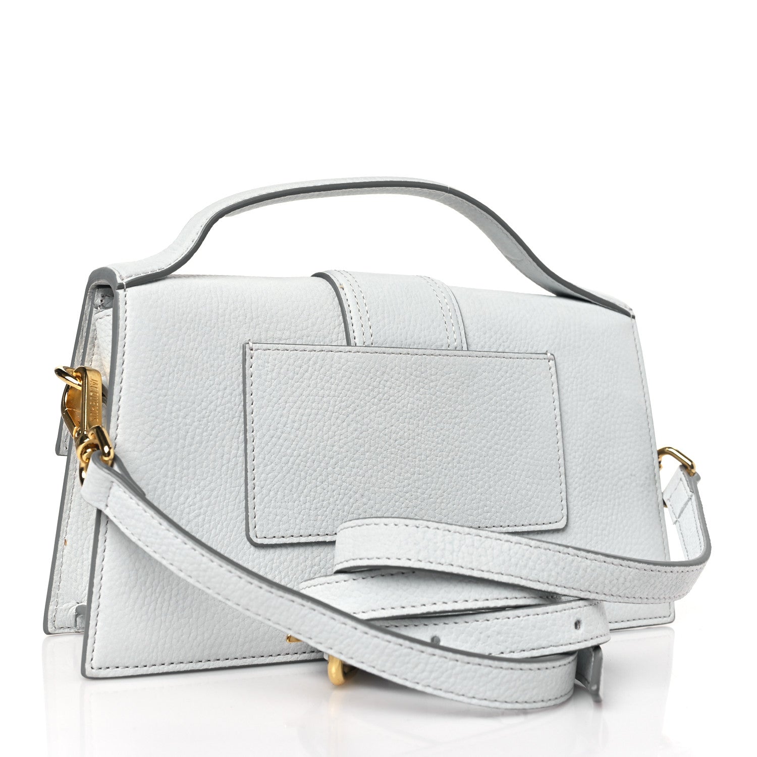 Jacquemus Grained Calfskin Le Grand Bambino Light Grey 3 of 8